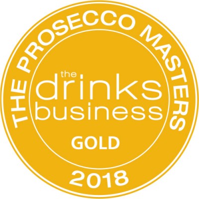 The Drink Business The Prosecco Masters 2018 - Prosecco Superiore DOCG Valdobbiadene Extra Dry Millesimato 2017 - Gold Medal